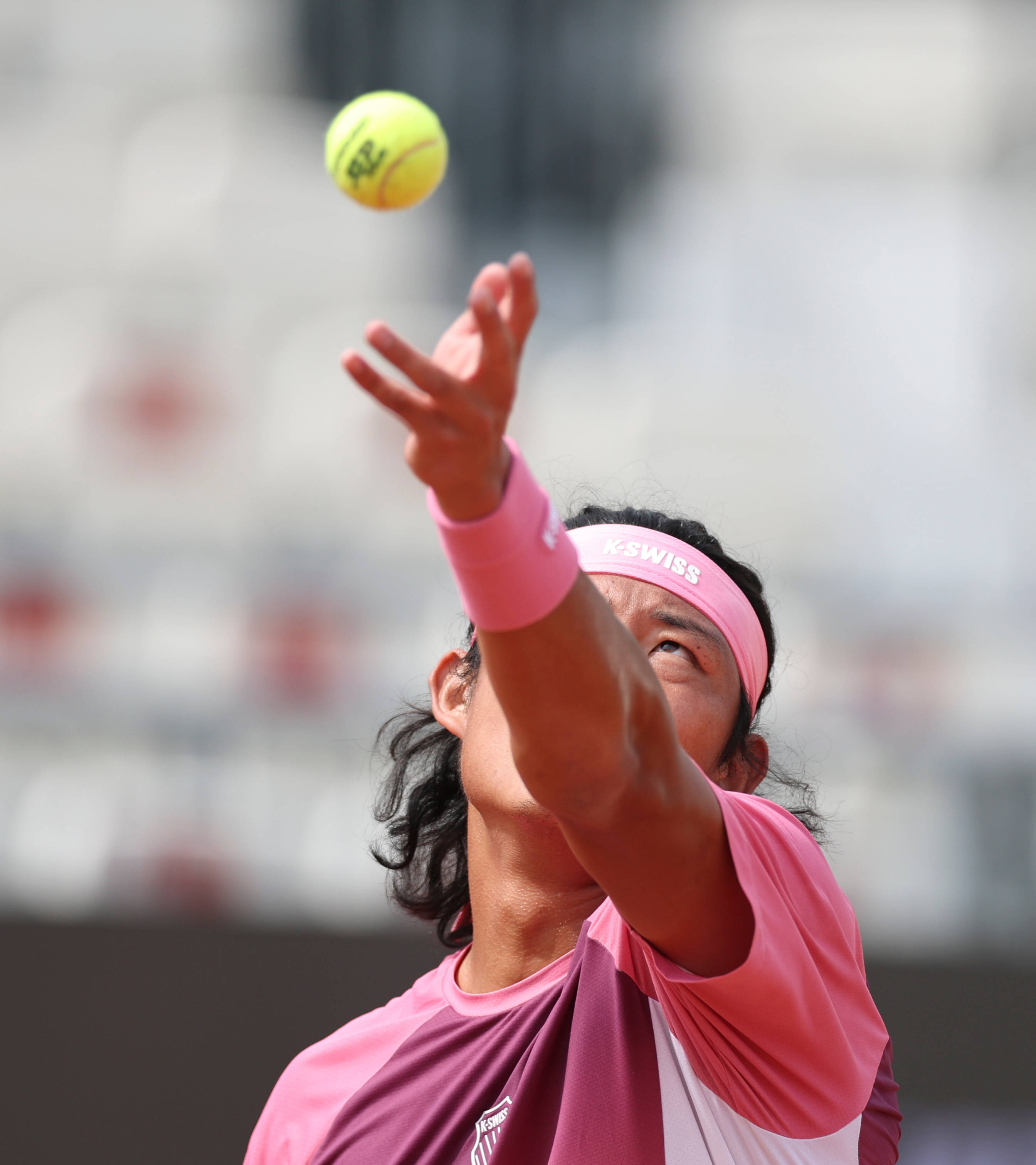 (体育)网球——ATP1000罗马站:张之臻止步首轮