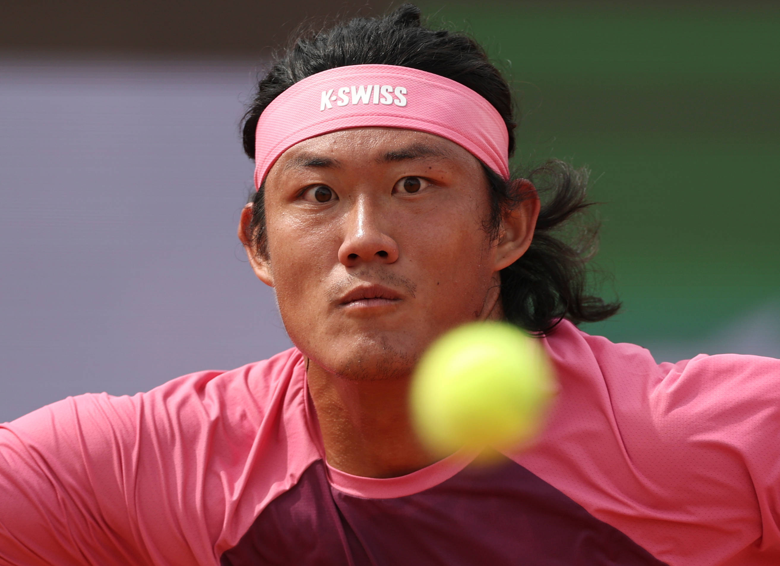 (体育)网球——ATP1000罗马站:张之臻止步首轮